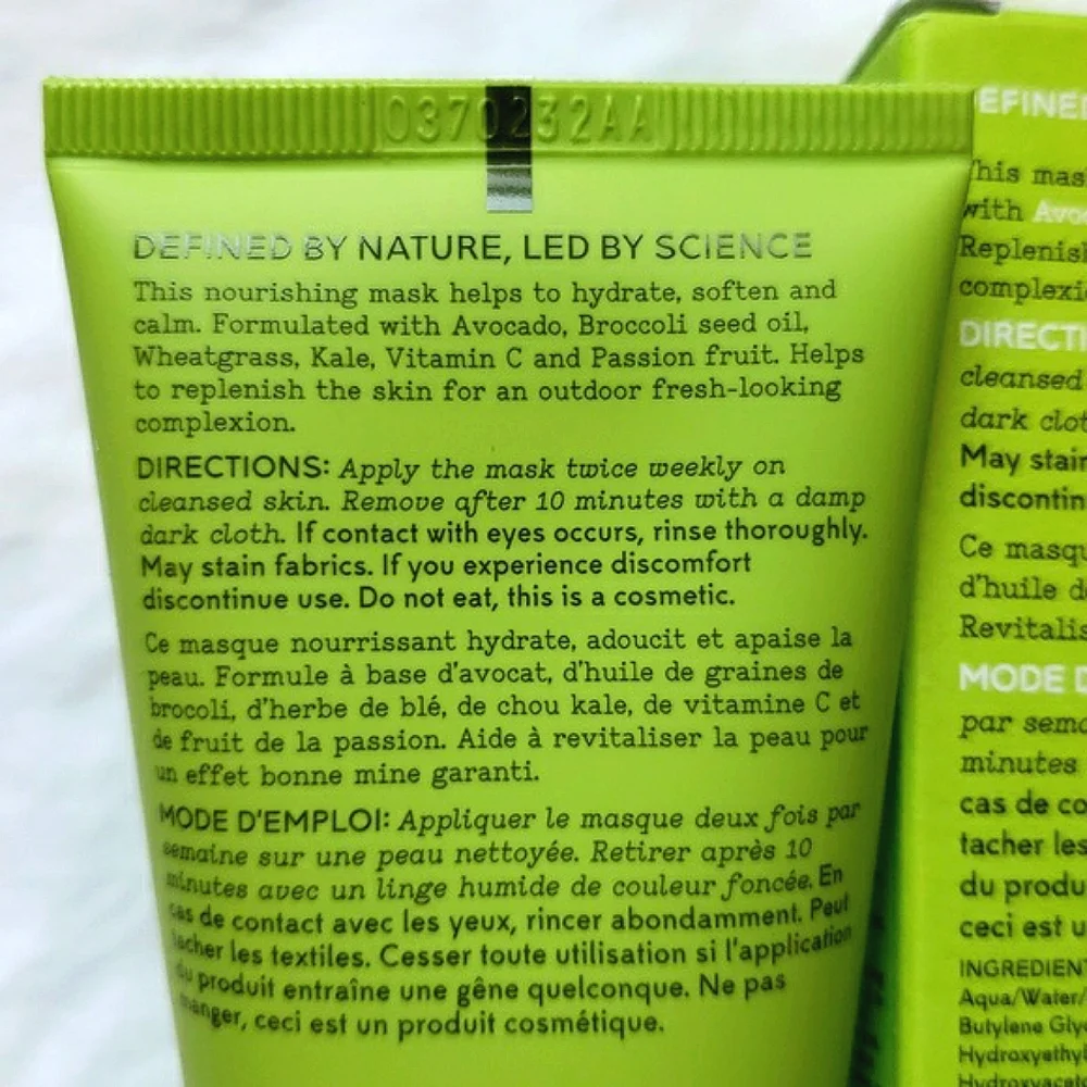 Elemis Superfood Vital Veggie Mask 2.5 oz  75 ml Full Size